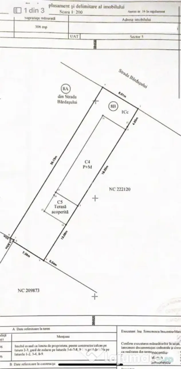 Casa pentru 2 familii - 4 camere - 2 bucatarii - Soseaua Sa