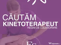 Căutăm kinetoterapeut cu experienta in regim de colaborare
