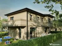 Casa individuala nZEB, garaj dublu,panouri fotovoltaice 