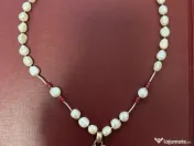 Colier deosebit perle cu argint