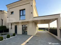 Casa modernă , finisaje premium , 500 mp teren , zona Lisau