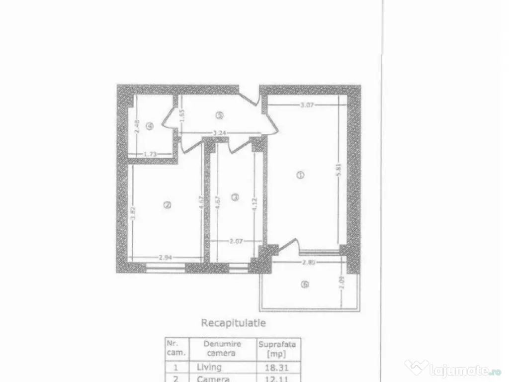 2 camere decomandat - Berceni - Drumul Dealu Cucului
