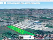 Teren intravilan generos + 2 case – 15.277 mp, front 30 m, 