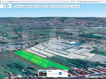 Teren intravilan generos + 2 case – 15.277 mp, front 30 m,