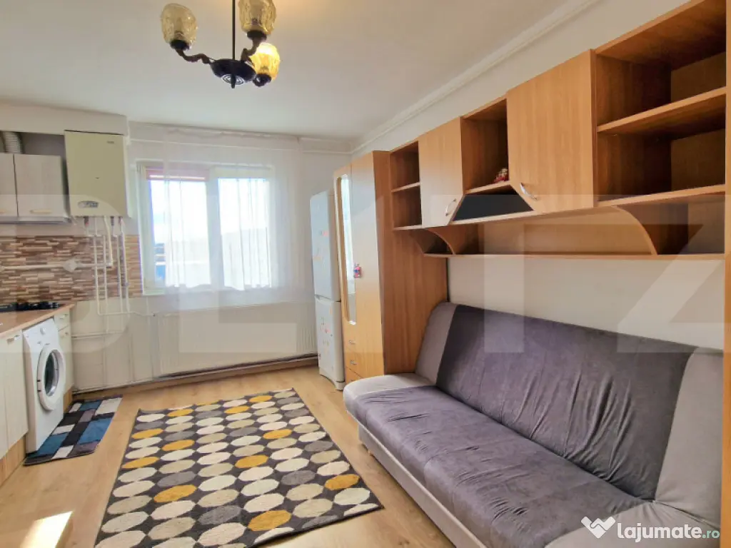 Garsoniera 22mp, centrala proprie, ideala investitie, Iris