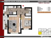 2 CAMERE - 10 MINUTE METROU BERCENI 