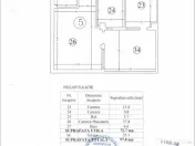 Apartament 3 camere, CUG – parter, Terasă 25 mp, mobilat, 