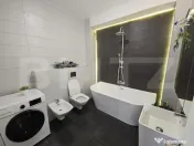 Apartament 3 camere, CUG – parter, Terasă 25 mp, mobilat, 