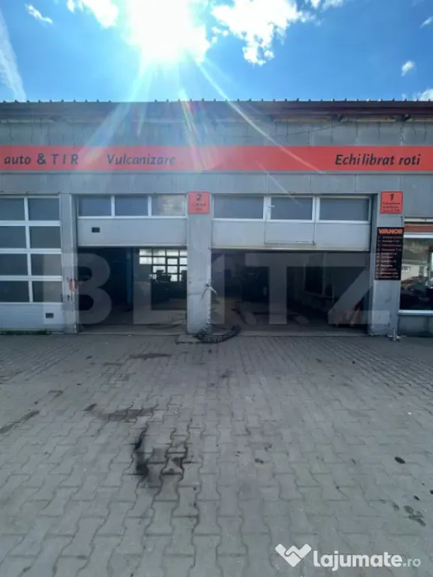 SPATIU DE INCHIRIAT DESTINAT REPRATIILOR AUTO, UTILAT CORESP