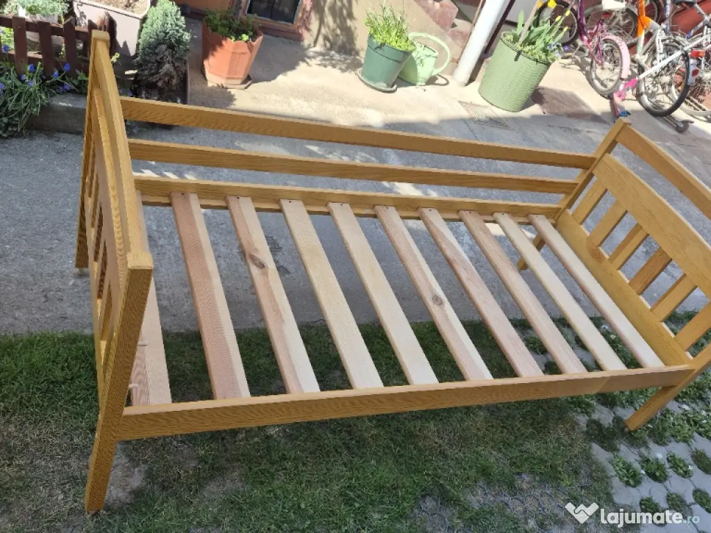 Vânzare Pat Supraetajat din Lemn Masiv