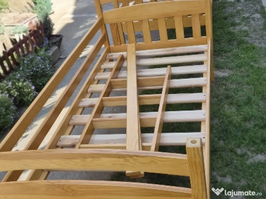 Vânzare Pat Supraetajat din Lemn Masiv