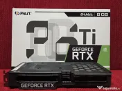 Placa video Palit Dual RTX 3060ti 8gb impecabila