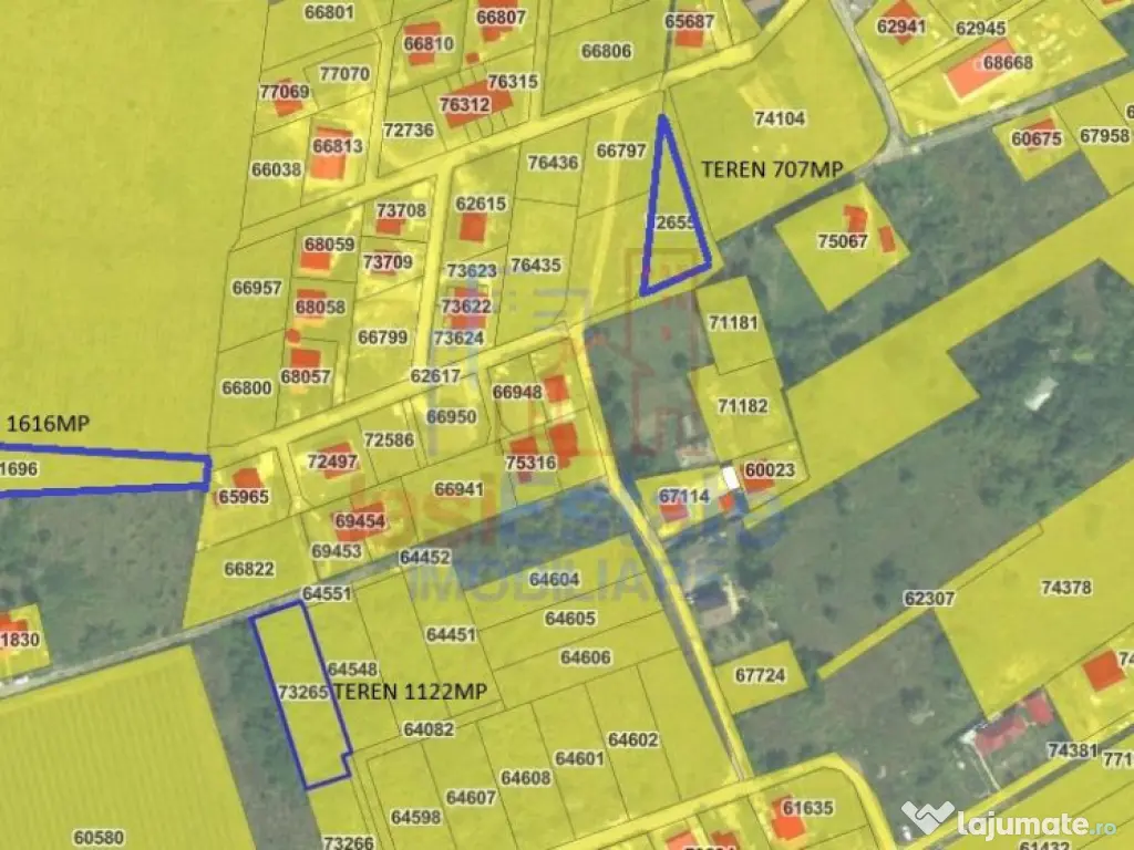 Visan str Castanul Unirii TEREN 729mp cu dubla deschidere to