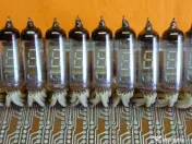 Lot tuburi VFD socluri ceas electronic vintage IV-3A IV-6 IV-11 IV-22 