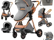 Carut + scoica bebe 0-2 ani 