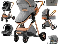 Carut + scoica bebe 0-2 ani