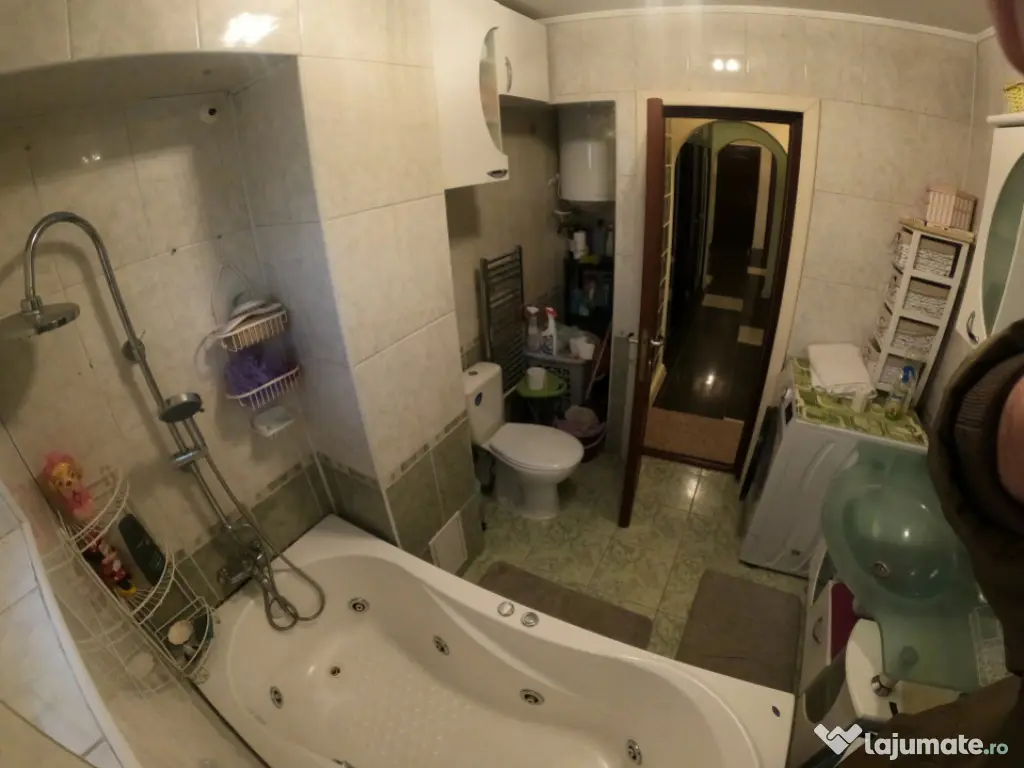 Apartament 3 camere decomandat, parter inalt, complet mobila