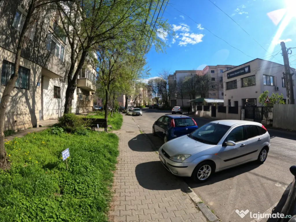 Apartament 3 camere decomandat, parter inalt, complet mobila