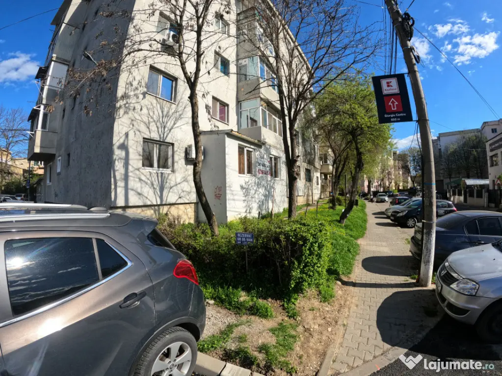 Apartament 3 camere decomandat, parter inalt, complet mobila
