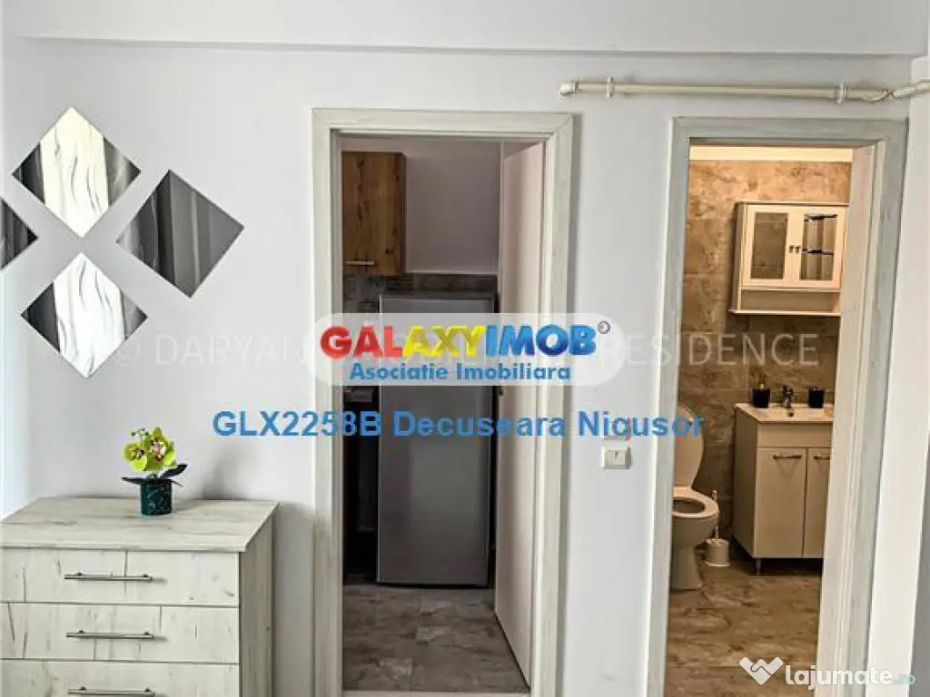 Garsoniera mobilata, utilata in Militari Residence 280 euro