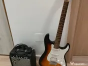 Chitara electrica Fender Squier cu boxa Frontman 10G 