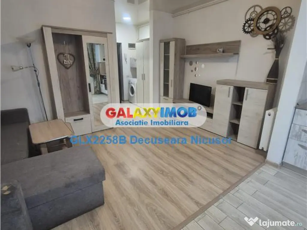 Garsoniera mobilata si utilata Militari Residence 300 euro