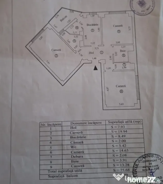 Apartament 3 camere 81mp, Ansamblul Dorobantilor.