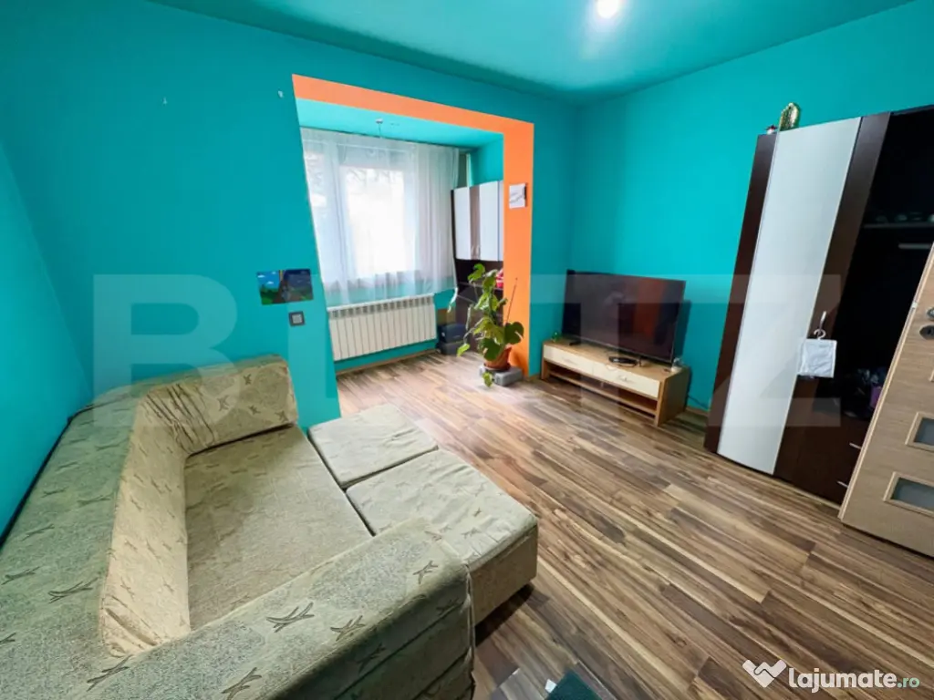 Apartament cu 2 camere, decomandat, 56 mp - Mureseni