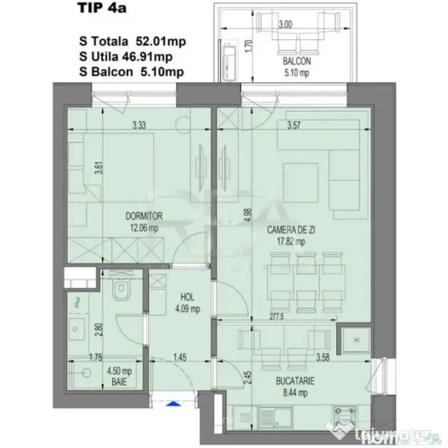 2 camere Nusco faza 2 - Bucuresti (Bucuresti-Ilfov)