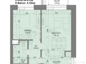 Apartament Nusco faza 2, investitie - finalizare vara 2026 