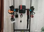 Sistem complet Home Gym, Power Tower, gantere, steper, accesorii