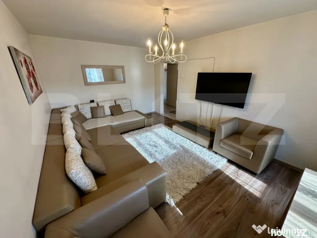 De inchirat: Apartament 4 camere, 78 mp, zona centrala Turda