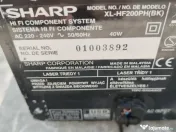Sistem audio sharp xl-hf 200ph netestat 