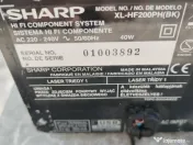 Sistem audio sharp xl-hf 200ph netestat 