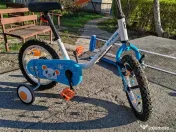 Bicicleta copii 3-7 ani cu roți ajutătoare 