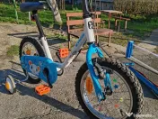 Bicicleta copii 3-7 ani cu roți ajutătoare 