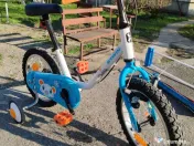 Bicicleta copii 3-7 ani cu roți ajutătoare 