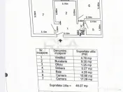 2 camere, 8/8, bloc 1979, anvelopat, 51 mp-Gorjului 