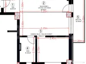 Oportunitate! 2 camere, etaj intermediar, la cheie, garaj, B 