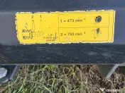 Geringhoff Rota‑Disc,model RD 800,an fabricatie 2019 