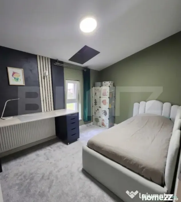 Casă înșiruită, la cheie, garaj, ansamblu inchis, zona T - Floresti (Cluj)