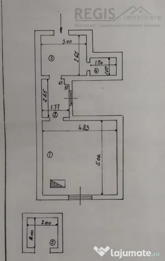 Studio Livada Postei ULTRACENTRAL Brasov cu parcare, beci s