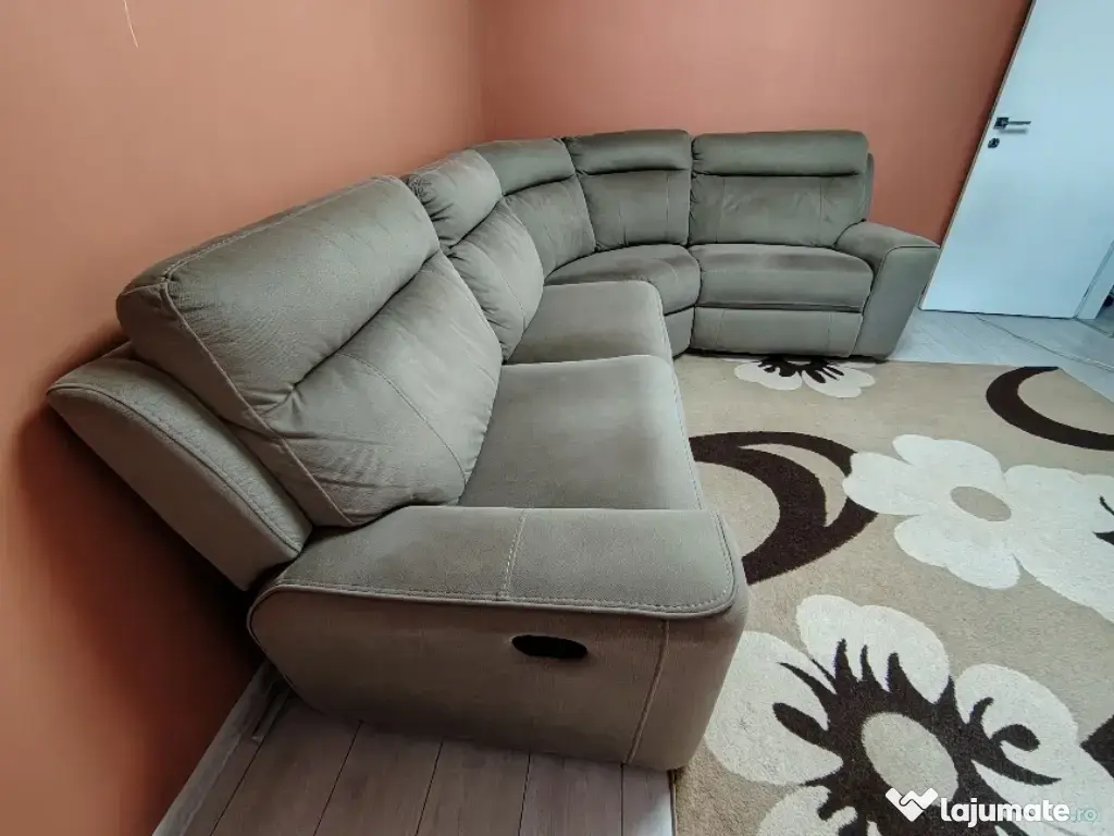 Colțar modular recliner