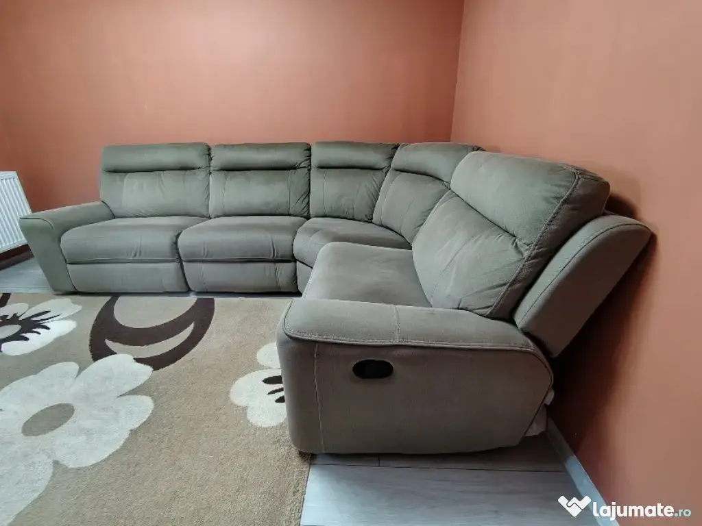 Colțar modular recliner