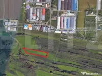 Teren extravilan, 4000 mp, doua fronturi, Luna de Sus 