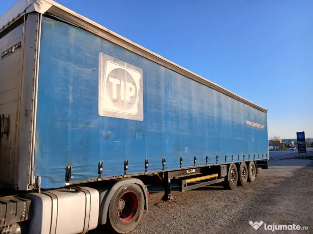 Vând ansamblu cap tractor man tga 18.440 semiremorca