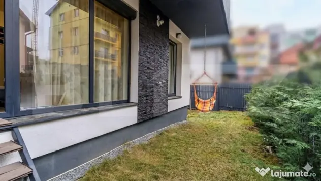 Apartament 3 camere + grădină | Parcare subterană | Mobil