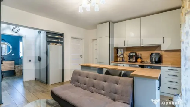 Apartament 3 camere + grădină | Parcare subterană | Mobil