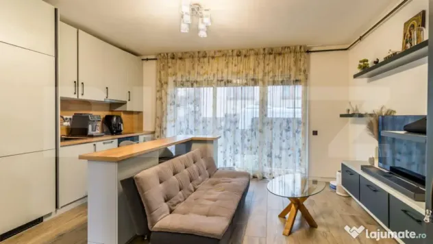 Apartament 3 camere + grădină | Parcare subterană | Mobil