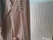 geaca sport din piele moale impecabila 